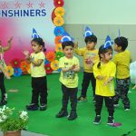 Sunshine world kids' dance performance.